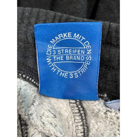 Adidas Mens Black/Grey XL Sweatpants With Drawstring Waist & Elastic Cuffs - Picture 5 of 13